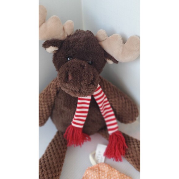 Scentsy Buddy Magnus the Moose Retired Plush 2013 Scarf Christmas retired Lovey - Picture 2 of 10
